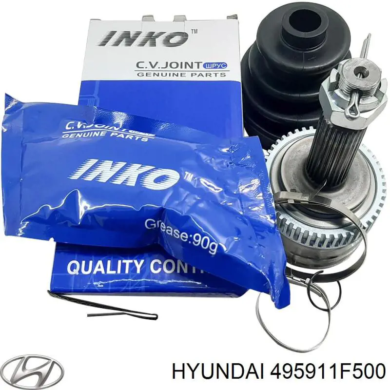 Купить 495911F500 Hyundai/Kia Вал приводной правый