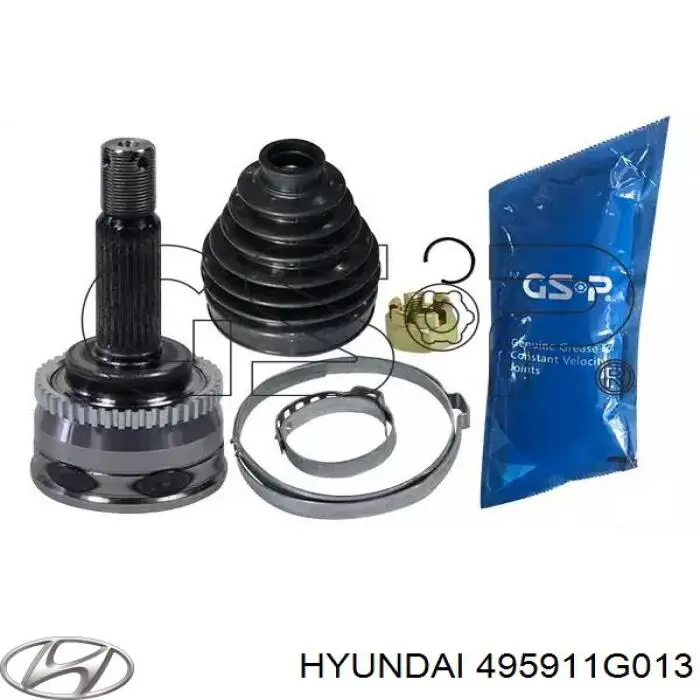 Граната колесная Hyundai/Kia 495911G013 цена, от 44.51 USD