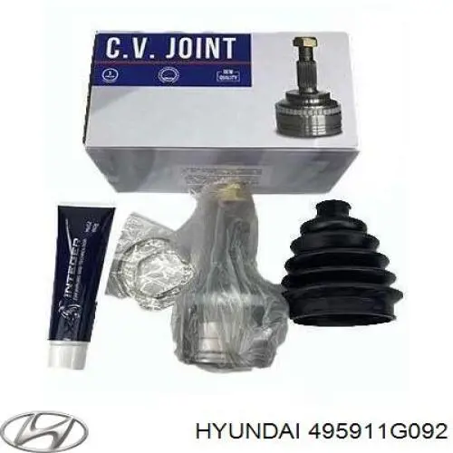 ШРУС наружный Hyundai/Kia 495911G092