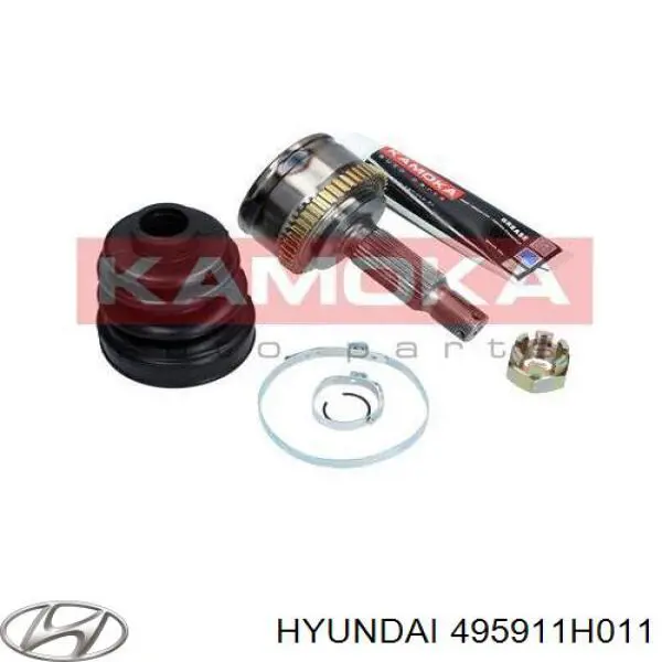 Граната колесная Hyundai/Kia 495911H011 цена, от 29.29 USD