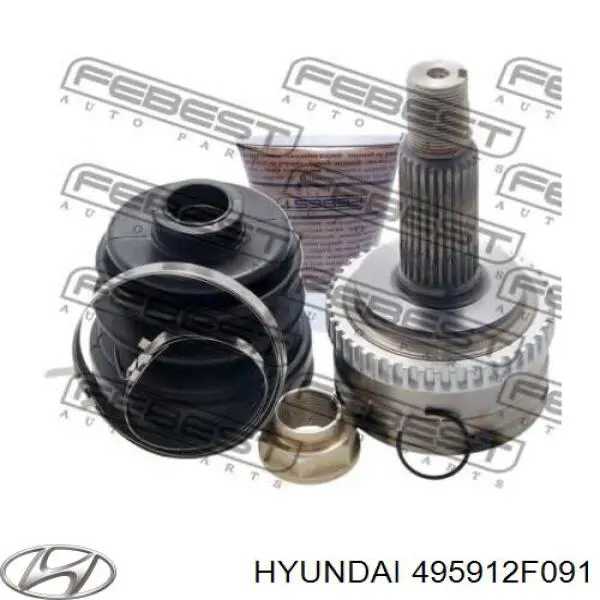 ШРУС наружный Hyundai/Kia 495912F091