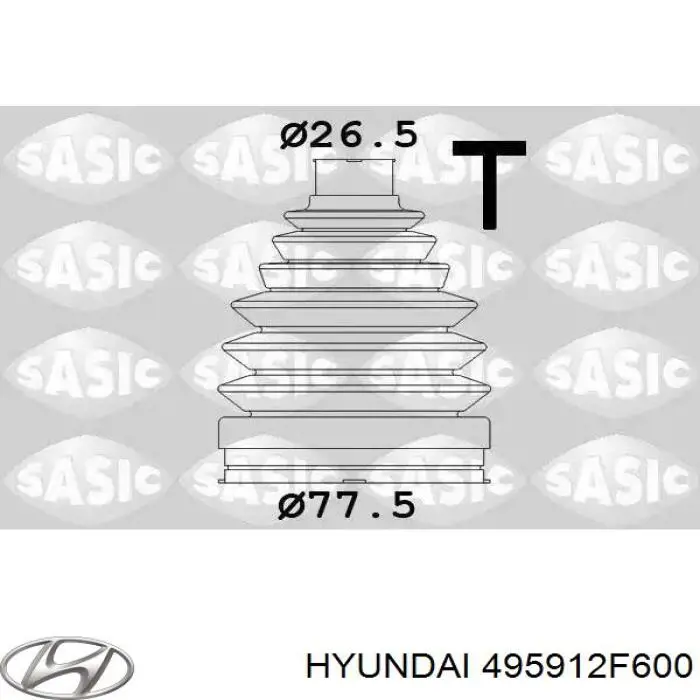 ШРУС наружный передний, правый Posterparts BB8012 цена, от 81.92 USD