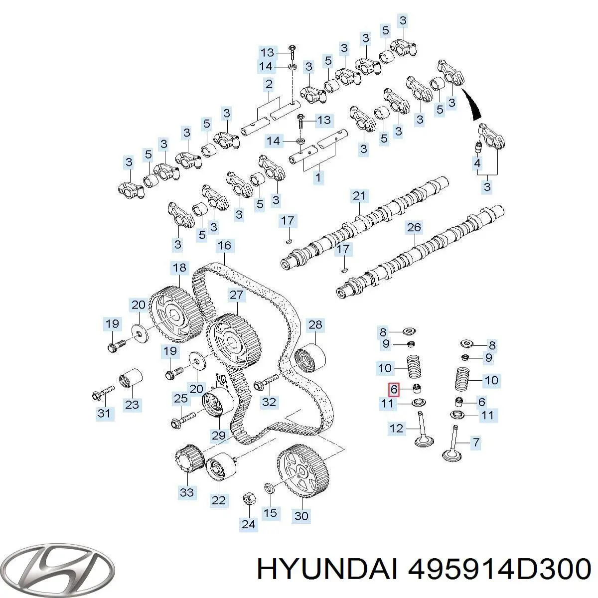 Правая полуось 495914D300 Hyundai/Kia