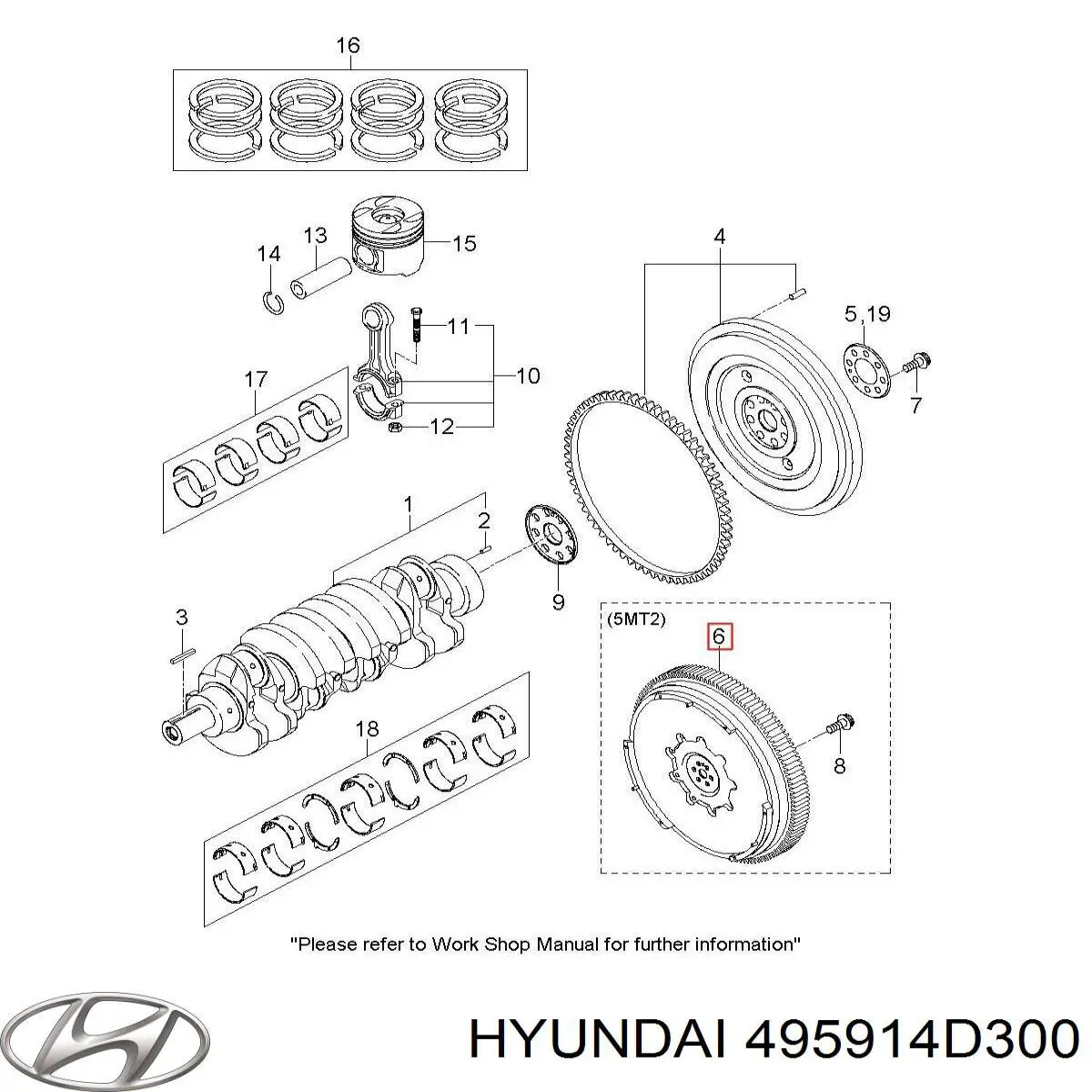 495914D300 Hyundai/Kia Полуось передняя, правая
