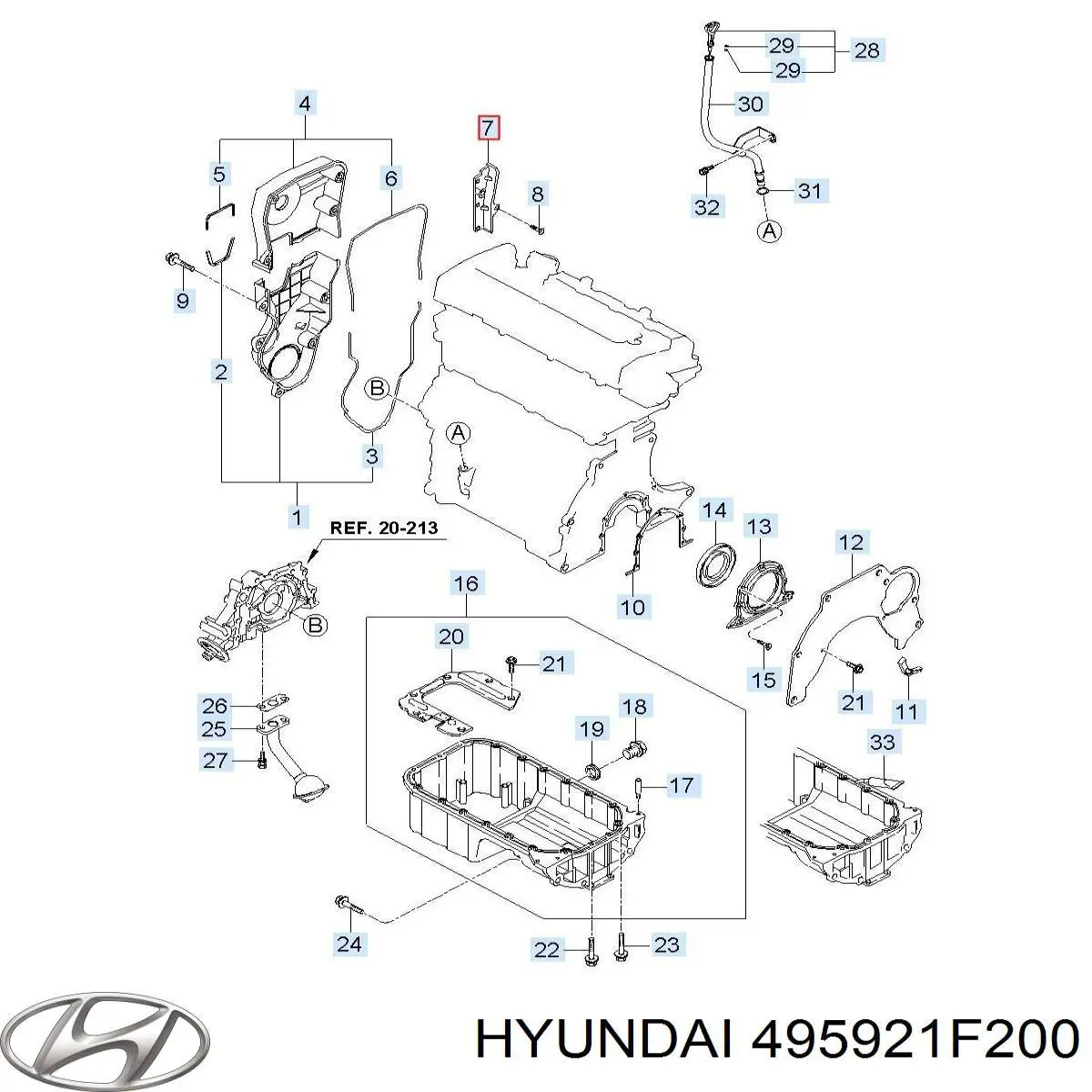 Шрус внутренний левый 495921F200 Hyundai/Kia