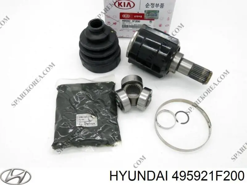 Купить 495921F200 Hyundai/Kia Шрус внутренний левый