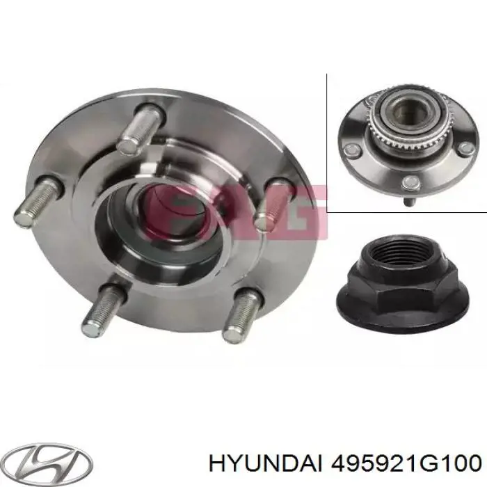 Купить 495921G100 Hyundai/Kia Шарнир угловых скоростей передний правый