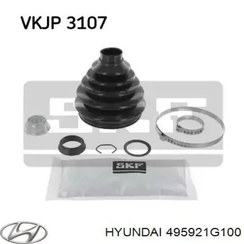 ШРУС внутренний правый 495921G100 Hyundai/Kia
