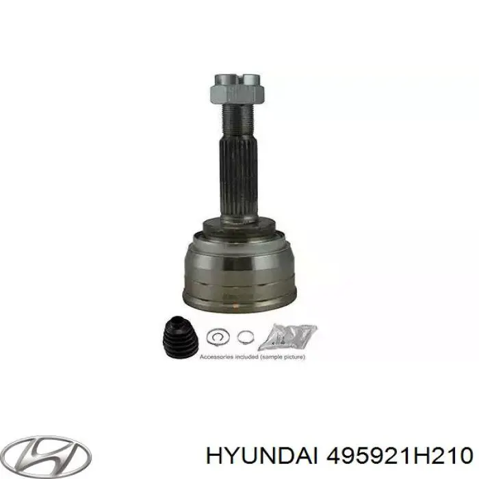 Граната колесная Hyundai/Kia 495921H210 цена, от 37.42 USD
