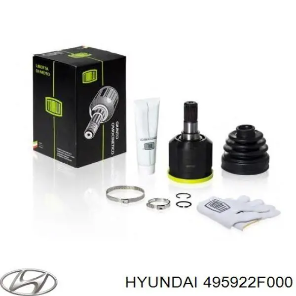 495922F000 Hyundai/Kia шрус внутренний передний