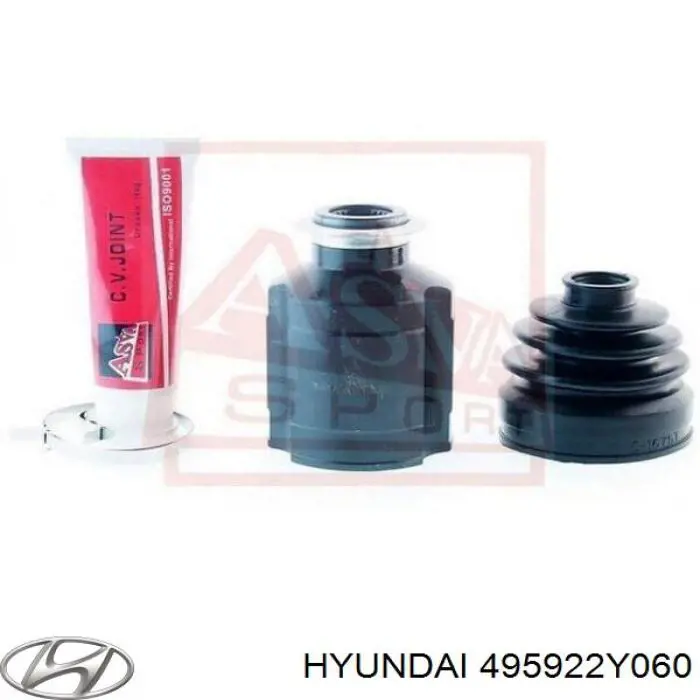 ШРУС внутренний передний правый Hyundai/Kia 495922Y060