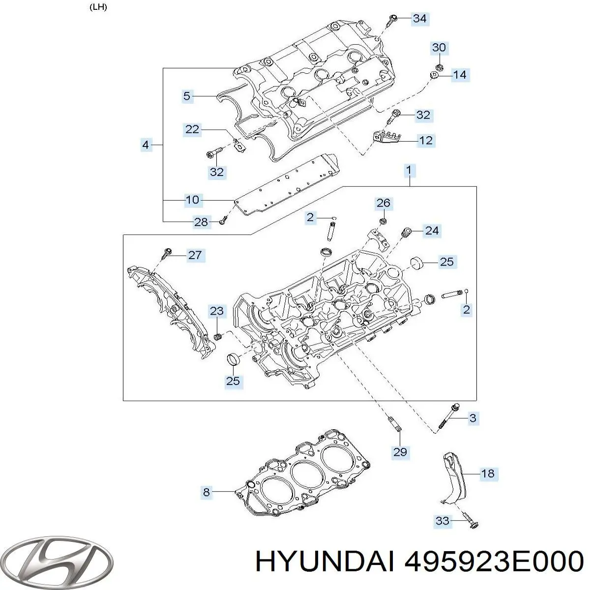 Шарнир угловых скоростей передний левый Hyundai/Kia 495923E000 цена, от 31.14 USD