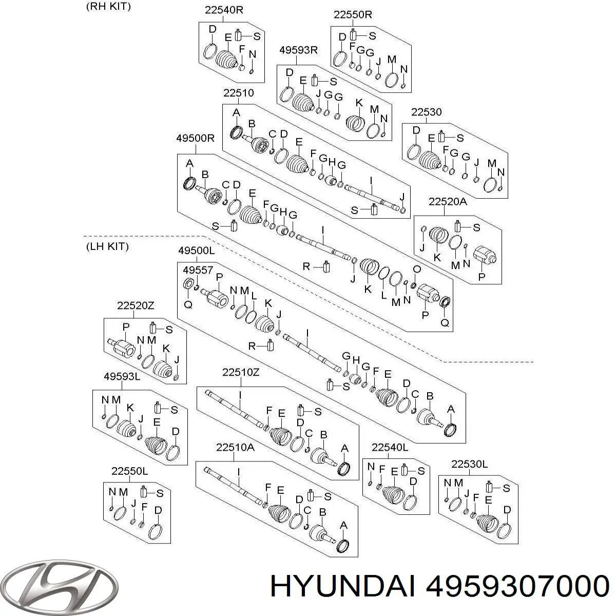 4959307000 Hyundai/Kia 