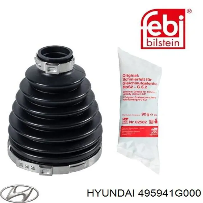 Пыльник ШРУСа внешний, правый Hyundai/Kia 495941G000 цена, от 15.40 USD