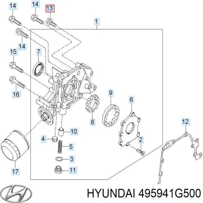 495941G500 Hyundai/Kia bota de proteção externa de junta homocinética do semieixo dianteiro
