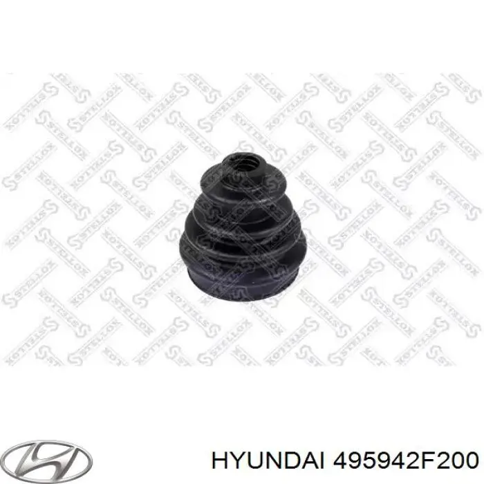 495942F200 Hyundai/Kia bota de proteção externa esquerda de junta homocinética
