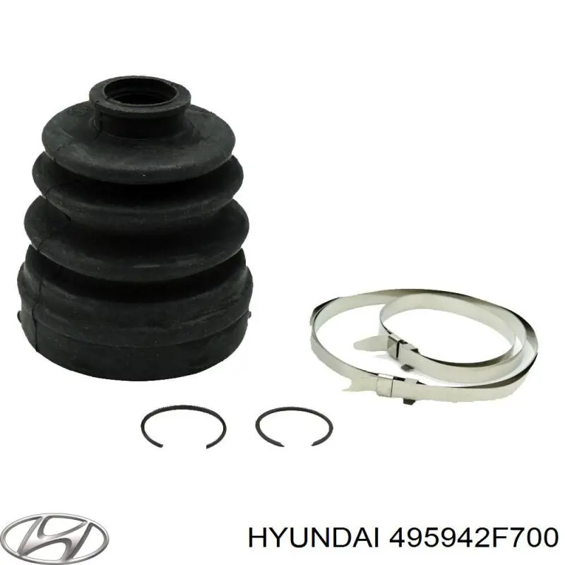 Купить 495942F700 Hyundai/Kia Пыльник шарнира угловых скоростей наружный правый