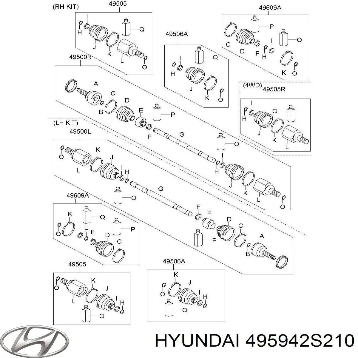 495942S210 Hyundai/Kia 