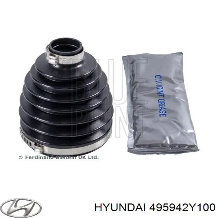 495942Y100 Hyundai/Kia bota de proteção externa de junta homocinética do semieixo dianteiro