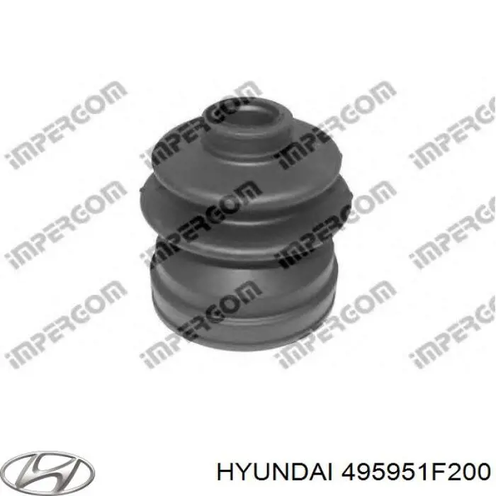 Пыльник ШРУСа внутренний, передней полуоси Hyundai/Kia 495951F200