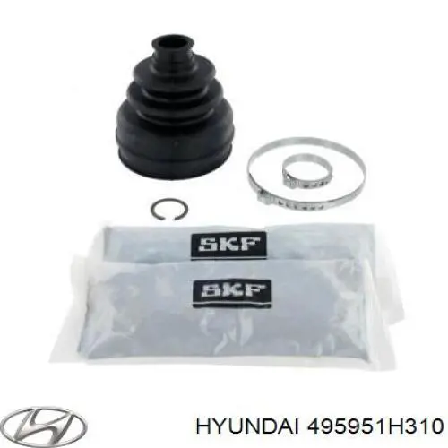 Пыльник ШРУСа внутренний 495951H310 Hyundai/Kia