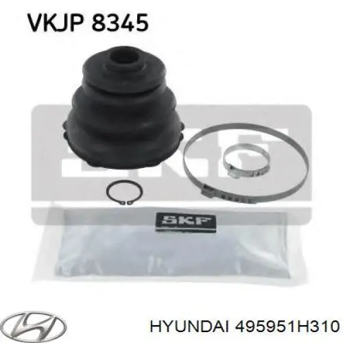 Пыльник шарнира угловых скоростей внутренний передний Hyundai/Kia 495951H310 цена, от 15.14 USD