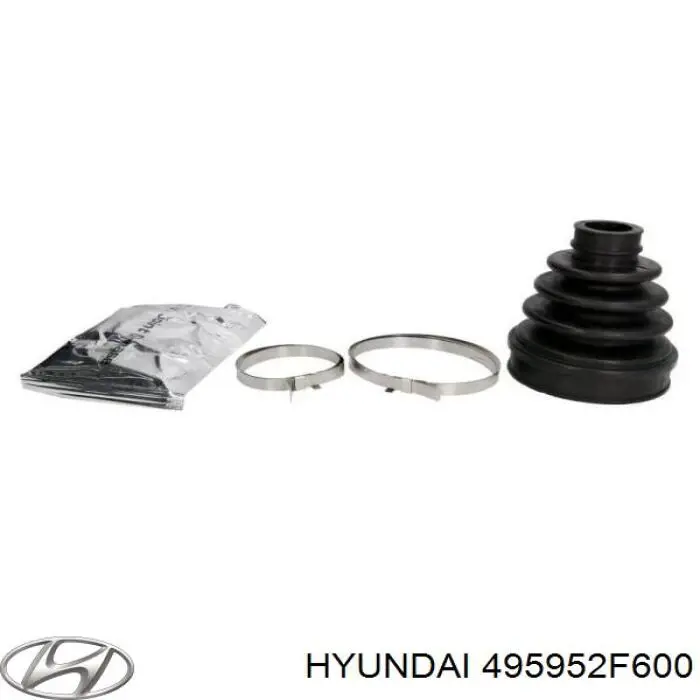Пыльник ШРУСа передней полуоси внутренний Hyundai/Kia 495952F600