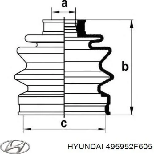 495952F605 Hyundai/Kia