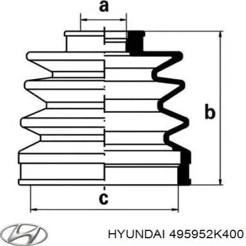 495952K400 Hyundai/Kia 