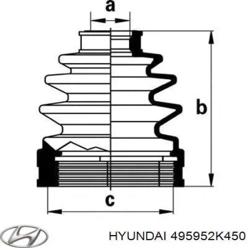 Купить 495952K450 Hyundai/Kia 
