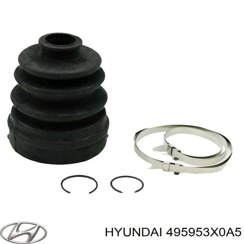 495953X0A5 Hyundai/Kia пыльник шруса передней полуоси внутренний