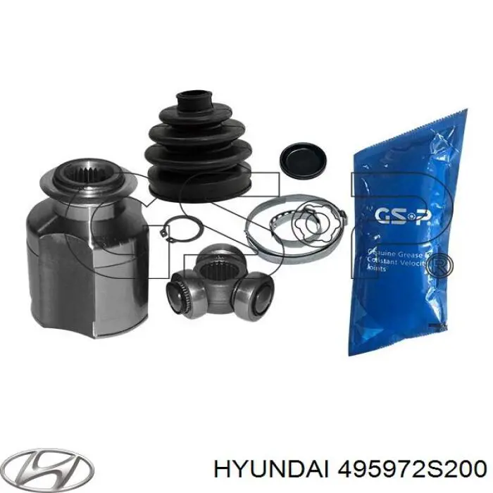 Шарнир привода внутренний Hyundai/Kia 495972S200 цена, от 32.66 USD