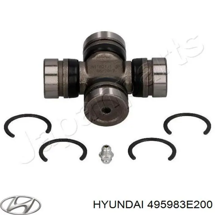 Крестовина заднего карданного вала  Hyundai/Kia 495983E200 цена, от 9.32 USD