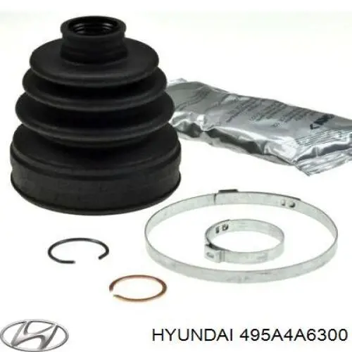495A4A6300 Hyundai/Kia пыльник шруса передней полуоси наружный