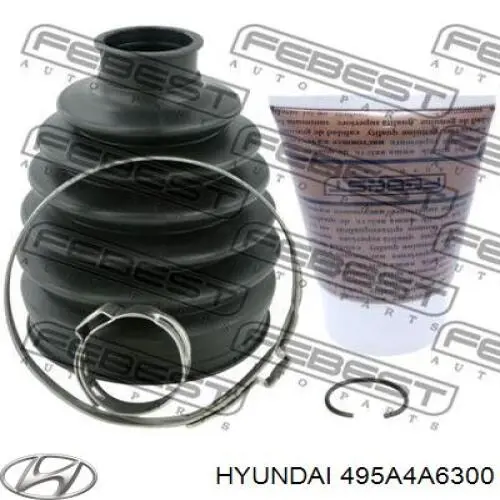Чехол шруса Hyundai/Kia 495A4A6300 цена, от 20.53 USD