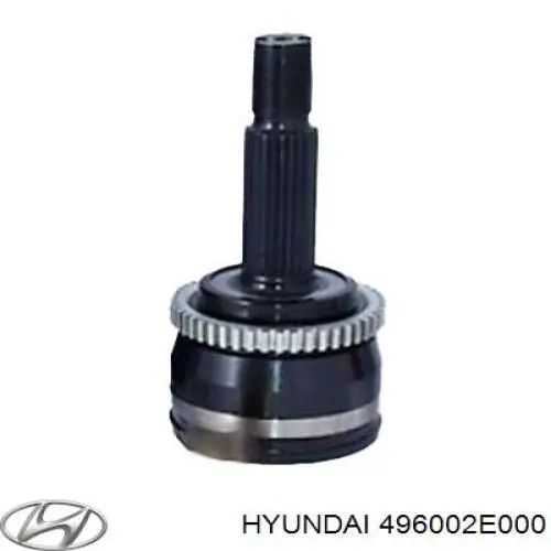 Купить 496002E000 Hyundai/Kia Приводной вал задний