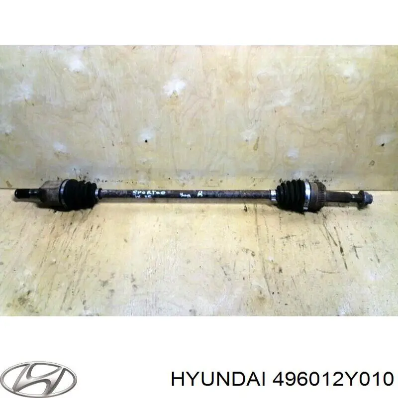 496012Y010 Hyundai/Kia semieixo traseiro direito