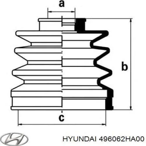 496062HA00 Hyundai/Kia 