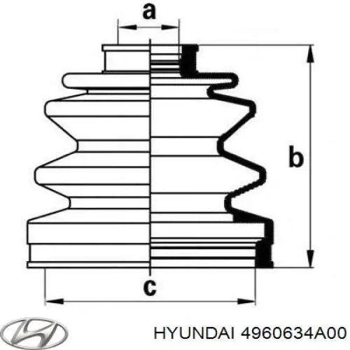 4960634A00 Hyundai/Kia