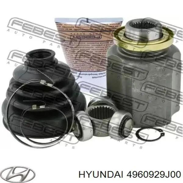 Купить G50517OEM Korea (oem) Пыльник ШРУСа внутренний, передней полуоси, левый