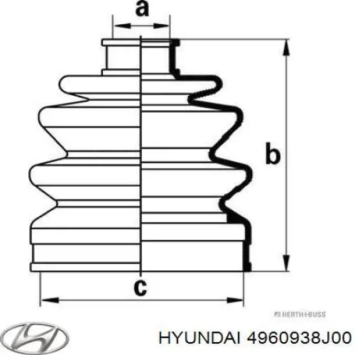  4960938J00 Hyundai/Kia