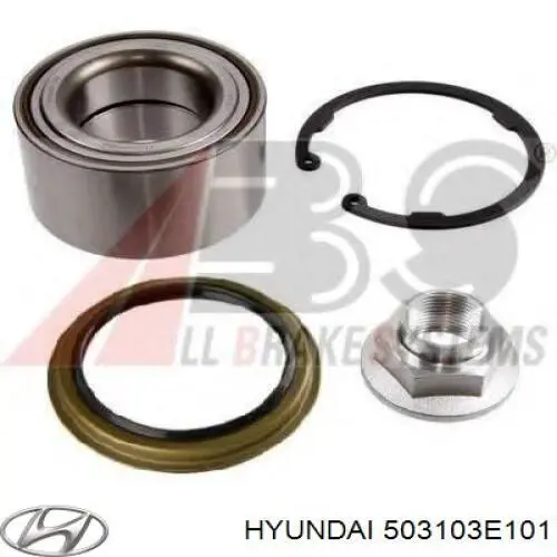 Комплект подшипника ступицы колеса Hyundai/Kia 503103E101 цена, от 19.50 USD