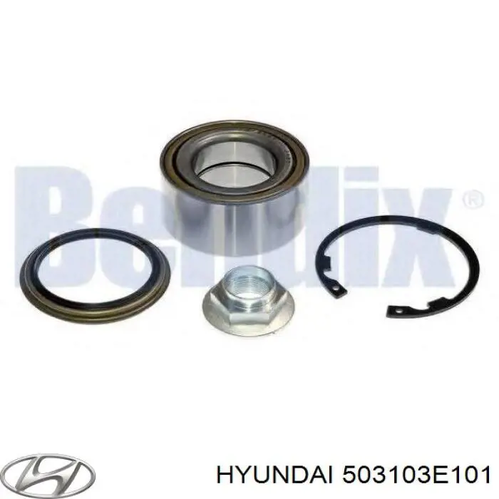 Купить 503103E101 Hyundai/Kia Подшипник передней ступицы