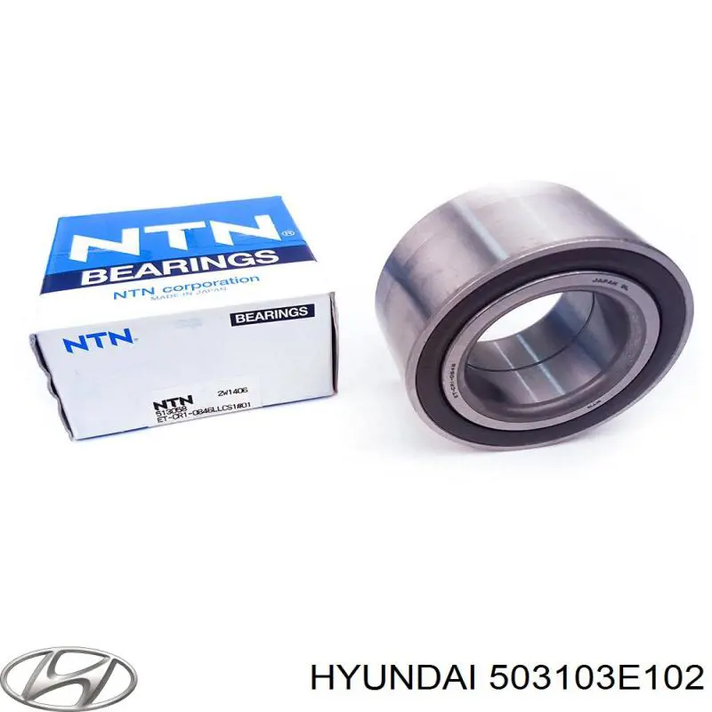 Комплект подшипника ступицы колеса Hyundai/Kia 503103E102 цена, от 66.44 USD