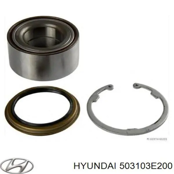 Комплект подшипника ступицы колеса Hyundai/Kia 503103E200 цена, от 19.50 USD
