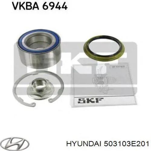Купить 503103E201 Hyundai/Kia Подшипник передней ступицы