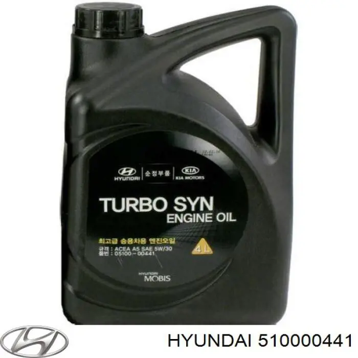 Моторное масло Hyundai/Kia (510000441)