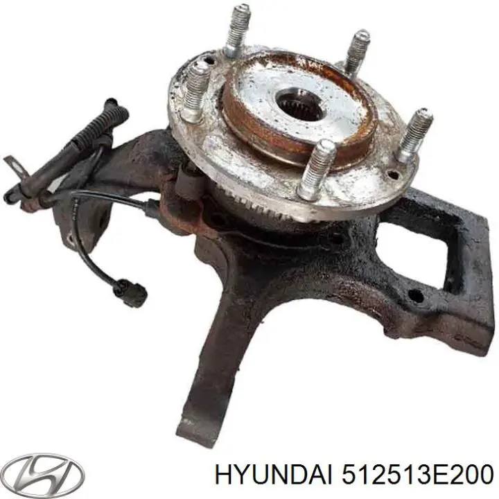 Цапфа (поворотный кулак) передний правый Hyundai/Kia 512513E200 цена, от 84.25 USD