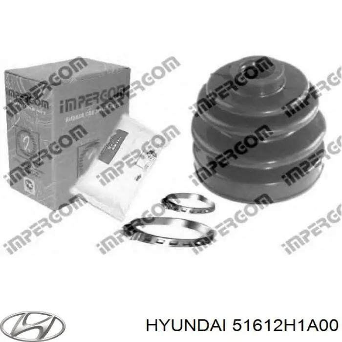 Пыльник шарнира угловых скоростей внутренний передний Хундай Терракан HP (Hyundai Terracan)