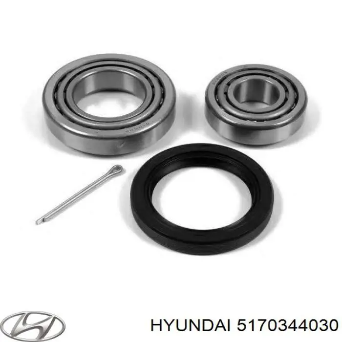 5170344030 Hyundai/Kia rolamento de cubo dianteiro